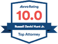 Russell David Hunt, Junior | Avvo Rating 10.0