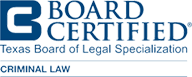 Texas board of legal specialization | Board certified | criminal law
